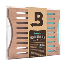 Boveda 2-Packet Wooden Holders for Humidification Packets