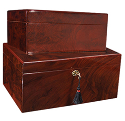 View our Beautiful Selection of Craftsman's Bench, Diamond Crown and Savoy Cigar Humidors