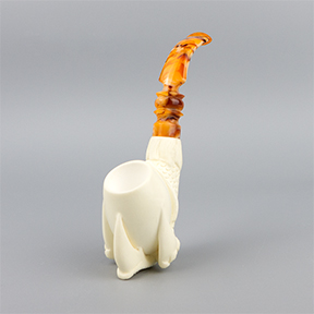 SMS Meerschaum  Pipe No. 093-ECS-2 - Smooth Eagle Claw