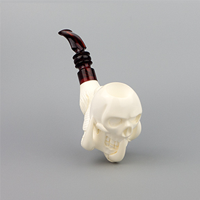 SMS Meerschaum Pipe No. 114-CS - Claw & Skull