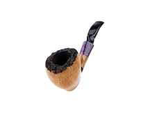 Wiley Pipe No. 988 - Feather Carved, 66