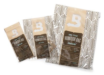 Boveda Humidor Bags in Small, Medium and Large Sizes Boveda Humidor Bags in Small, Medium and Large Sizes