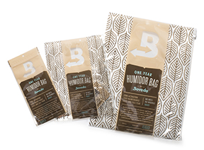 Boveda Cigar Humidor Bags are Now Available Here in Small, Medium and Large Sizes!