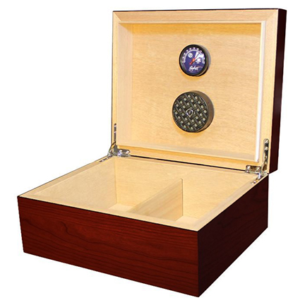 Brigham Equinox Cherry Finish Cigar Humidors