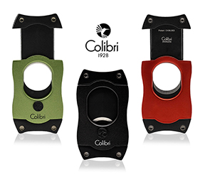 Colibri S-Cut Cigar Cutters Now Available in New Colors with Black Blades!