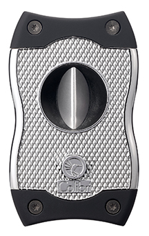 Colibri Chrome & Black SV-Cut Cigar Cutter