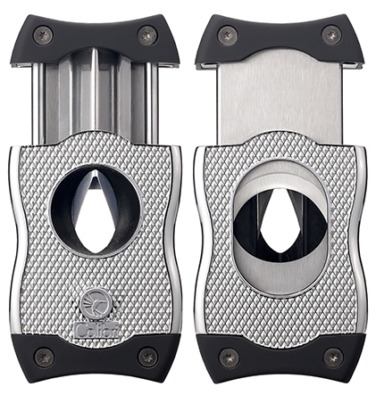 Colibri SV-Cut Cigar Cutter in Open Position