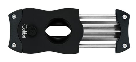 Colibri V-Cut Cigar Cutter in Open Position