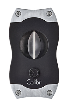 Colibri Black and Chrome V-Cut Cigar Cutter