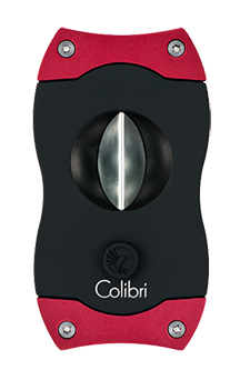 Colibri Black and Red V-Cut Cigar Cutter