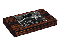 Diamond Crown St. James Series The Alexander Cigar Ashtray - Accommodates 2 Cigars