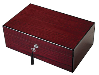 Diamond Crown The Oxford Brazilian Rosewood Cigar Humidor