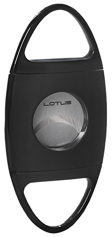 Lotus Jaws Serrated Cigar Cutter - Glossy Black