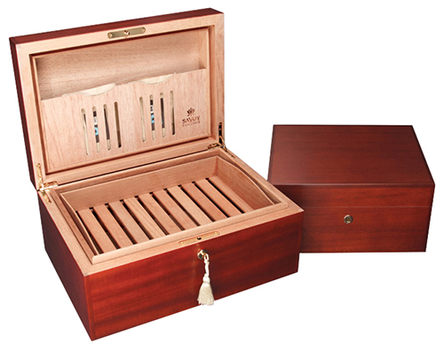 Savoy Executive Matte Mahogany Cigar Humidors Savoy Executive Matte Mahogany Cigar Humidors