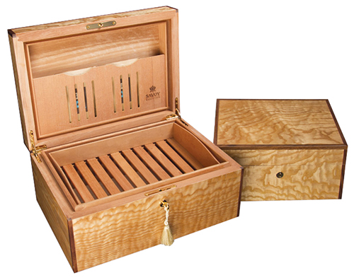Savoy Executive Olive Ash Burl Cigar Humidors Savoy Executive Olive Ash Burl Cigar Humidors