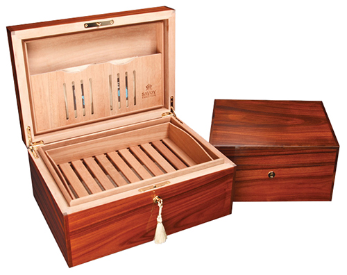 Savoy Executive Santos Rosewood Cigar Humidors Savoy Executive Santos Rosewood Cigar Humidors