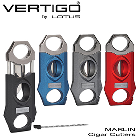 The New Vertigo by Lotus Marlin V-Cut Cigar Cutters are Here!