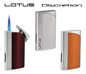 Lotus Discretion Cigar Lighters Now Available Here!