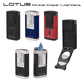 Lotus Duke Cigar Lighters/Cutters Have Arrived!