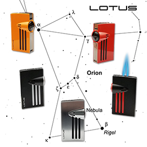 Lotus L52 Orion Cigar Lighters with Punches Now Available Here!