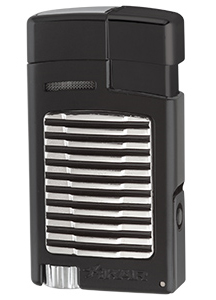 XIKAR Forte Single Jet Flame Cigar Lighter in Black Finish