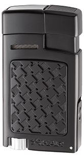 XIKAR Forte Soft Flame Cigar Lighter in Black Finish