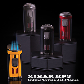 XIKAR's New HP3 Triple Jet Flame Cigar Lighters Now Online!