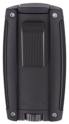 XIKAR Turismo Double Jet Flame Cigar Lighter in Matte Black Finish
