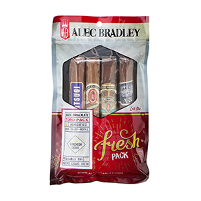 Alec Bradley Toro 4-Cigar Fresh Pack Sampler