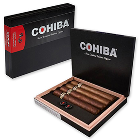 Cohiba Limited Edition 4-Cigar Gift Set with Cufflinks