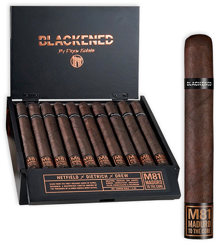 Drew Estate BLACKENED M81 Cigars in Corona, Corona Doble, Robusto, and Toro Sizes