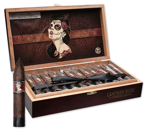 Drew Estate Deadwood Leather Rose Torpedo Cigars