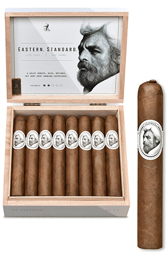 Eastern Standard Cigars by Caldwell Cigar Co. in Corretto, Cream Crush, and Cypress Room Formats