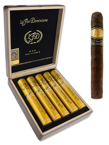 La Flor Dominicana Oro Natural & Maduro Tubo No. 6 Cigars