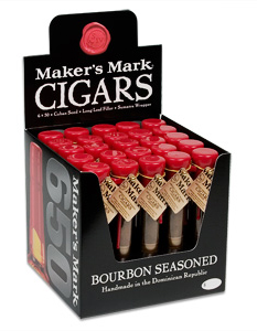 Maker's Mark Cigars ~ Makers Mark Bourbon-Seasoned Cigars Are Available