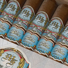My Father's New Blue Cigars are In the Humidor!