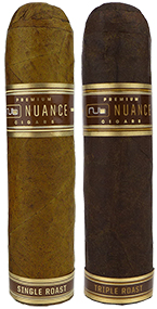 Nub Nuance (formerly Cafe) Single Roast and Triple Roast Cigars