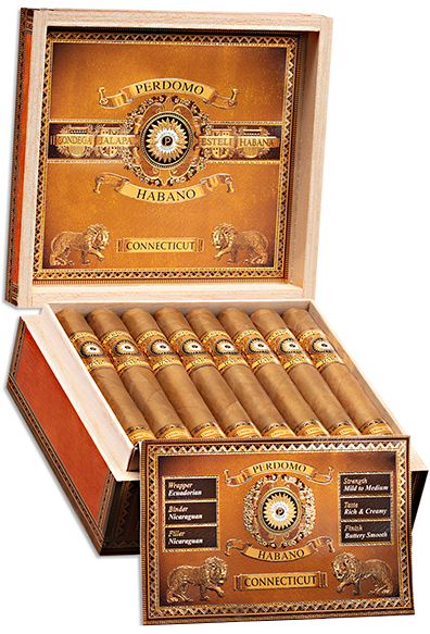 Perdomo Habano Bourbon Barrel-Aged Connecticut Cigars