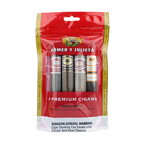 Romeo y Julieta 4-Cigar Sampler Freshloc Bags