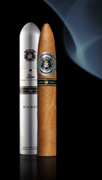 Zino Platinum Crown Cigars - Barrel, Double Grande, Chubby Especial, and Rocket (Shown)