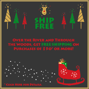 Enjoy Free Shipping on Orders of $50 or More Through December 31st!