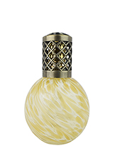 La-Tee-Da Aromatherapy Effusion Lamp - "Golden Yellow/White Swirl" La-Tee-Da Aromatherapy Effusion Lamp - "Golden Yellow/White Swirl"