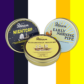 Dunhill Early Morning Pipe, Elizabethan Mixture & Nightcap Pipe Tobaccos Available Once Again Under Peterson Brand!