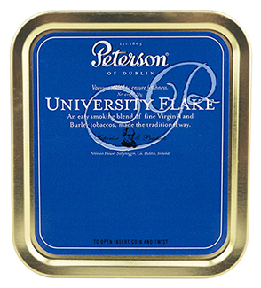 Peterson University Flake Pipe Tobacco Peterson University Flake Pipe Tobacco