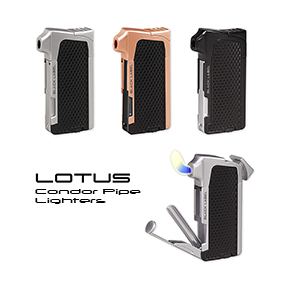 Lotus Black Label Condor Pipe Lighters Now Available Here!
