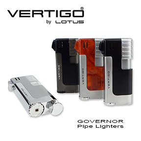 Vertigo Governor Pipe Lighters by Lotus Now Sold Here!