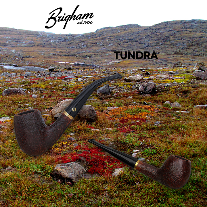 The Tundra Sandblasted Series Joins Our Selection of Brigham Pipes!