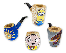 Custom Corn Cob Pipes by CJ Custom Corn Cob Pipes by CJ