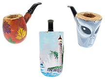 Custom Corn Cob Pipes by CJ Custom Corn Cob Pipes by CJ