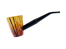 Appalachian Sunset III Custom Cob by CJ - Missouri Meerschaum Mark Twain Corn Cob Pipe